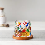 Rotierendes Whiskyglas mit Drehboden – Elegantes Glas für Whisky, Bourbon & Spirituosenliebhaber