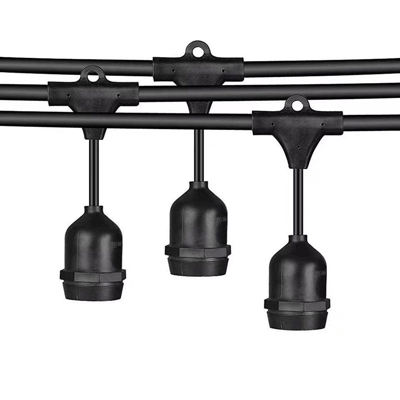 S14 Lichterkette LED Lauflicht Outdoor Wasserdicht Garten Camping Party Dekoration US Norm