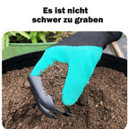 Schützende Gartenhandschuhe mit Krallen für