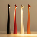 Skandinavische LED Tischlampe – Dimmbar, Kabellos & Wiederaufladbar für Schlafzimmer & Wohnzimmer