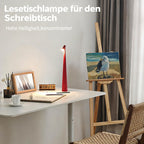 Skandinavische LED Tischlampe – Dimmbar, Kabellos & Wiederaufladbar für Schlafzimmer & Wohnzimmer