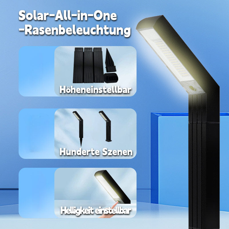 Solar Erdspießleuchte für Außen – wasserdichte Garten- & Hofbeleuchtung für Terrasse, Rasen & Wege
