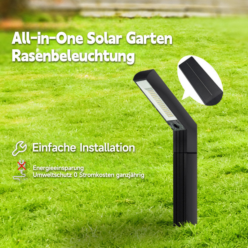Solar Erdspießleuchte für Außen – wasserdichte Garten- & Hofbeleuchtung für Terrasse, Rasen & Wege