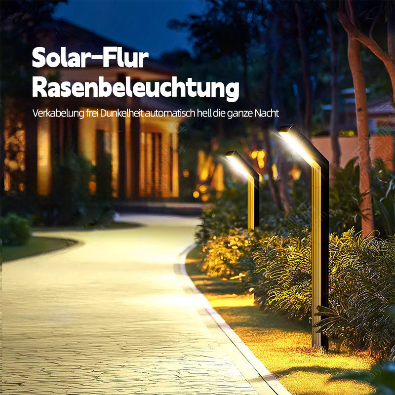 Solar Erdspießleuchte für Außen – wasserdichte Garten- & Hofbeleuchtung für Terrasse, Rasen & Wege