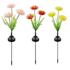 Solar Higanbana Gartenleuchte – Wasserdichte LED Blumenlampe für Außen, Rasen & Terrasse