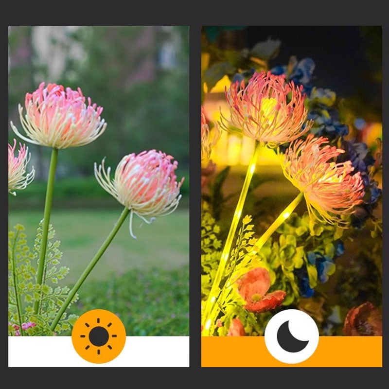 Solar Higanbana Gartenleuchte – Wasserdichte LED Blumenlampe für Außen, Rasen & Terrasse