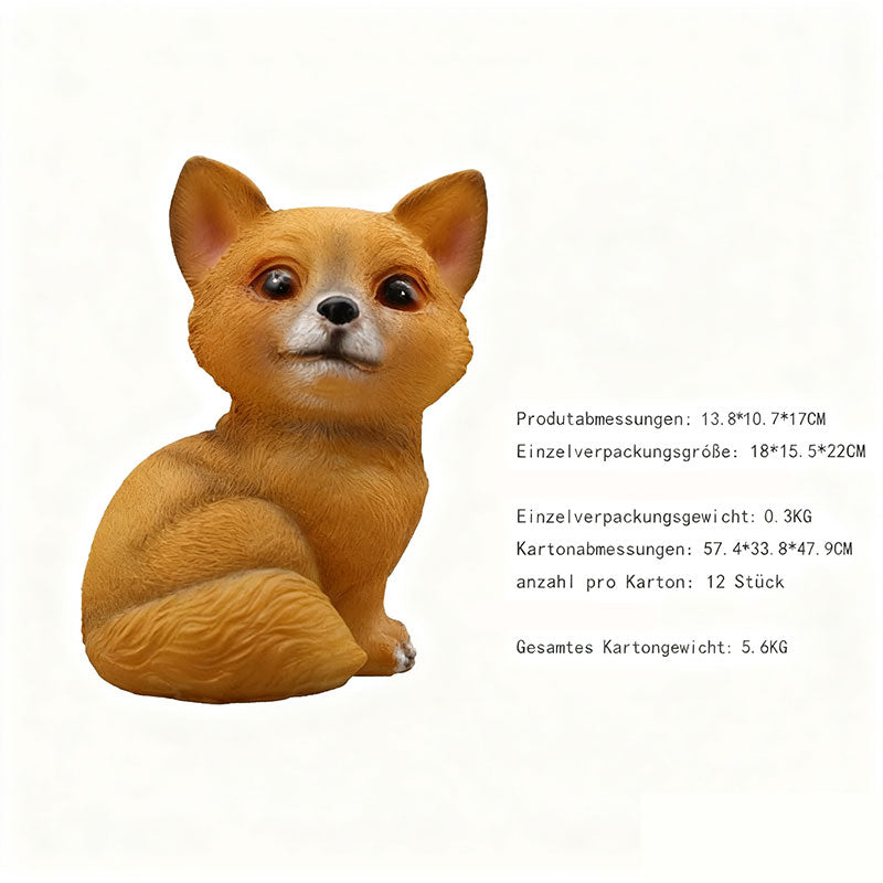 Solar Resin Tierlampe – Kreative LED Garten- & Hofdeko, Lustige Außenbeleuchtung für Rasen & Terrasse