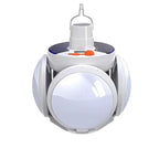 Solarlampe G360 im Polygon-Design für den Garten – LED Außenlaterne