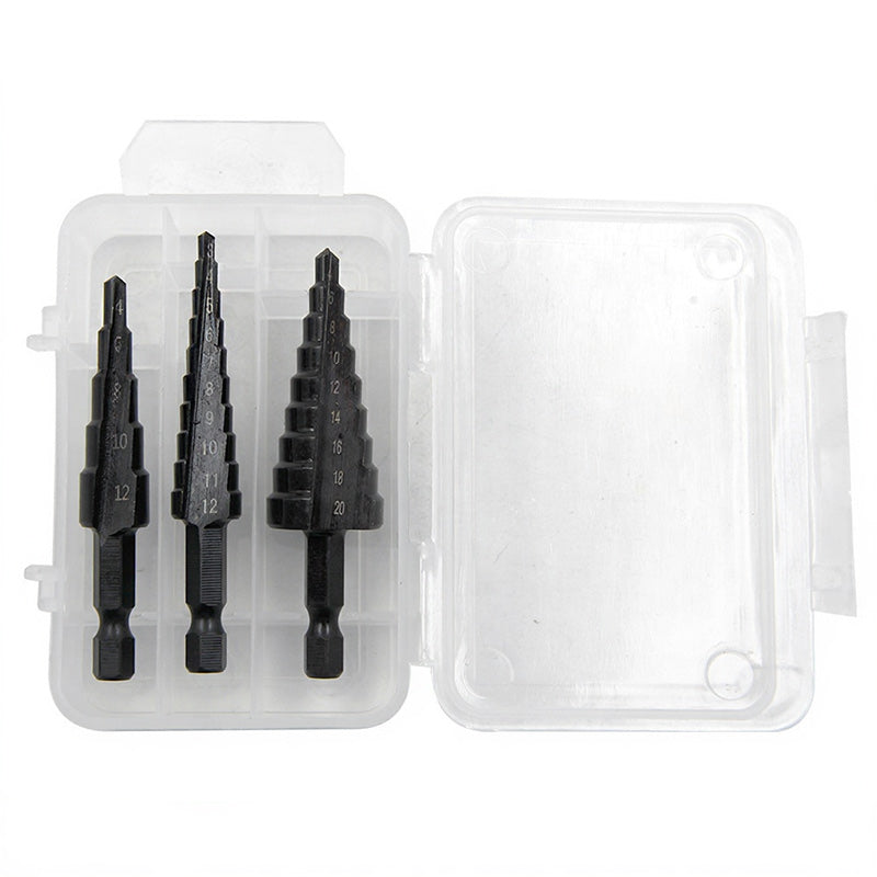 Stufenbohrer mit 6-Kant-Schaft Bohrungen in Sekunden