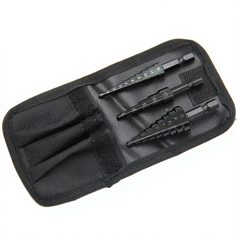 Stufenbohrer mit 6-Kant-Schaft Bohrungen in Sekunden