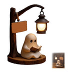 Süßes Geister Nachtlicht Leselampe Kinder LED Schlafzimmer Warmlicht Deko