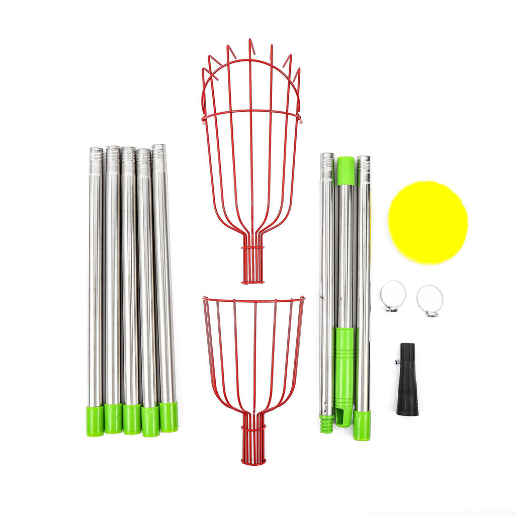 Teleskop Obstpflücker Hochreichweite Früchtepflücker Garten Obsternte Werkzeug