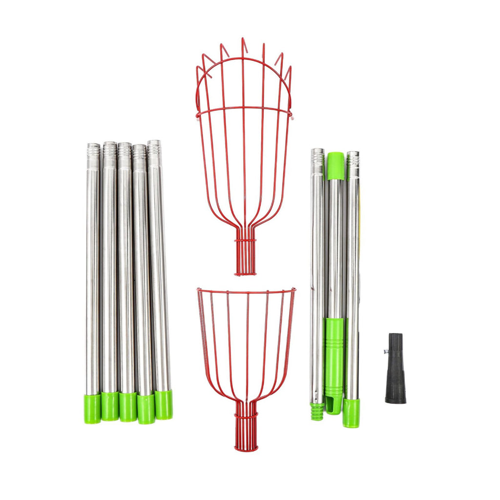 Teleskop Obstpflücker Hochreichweite Früchtepflücker Garten Obsternte Werkzeug