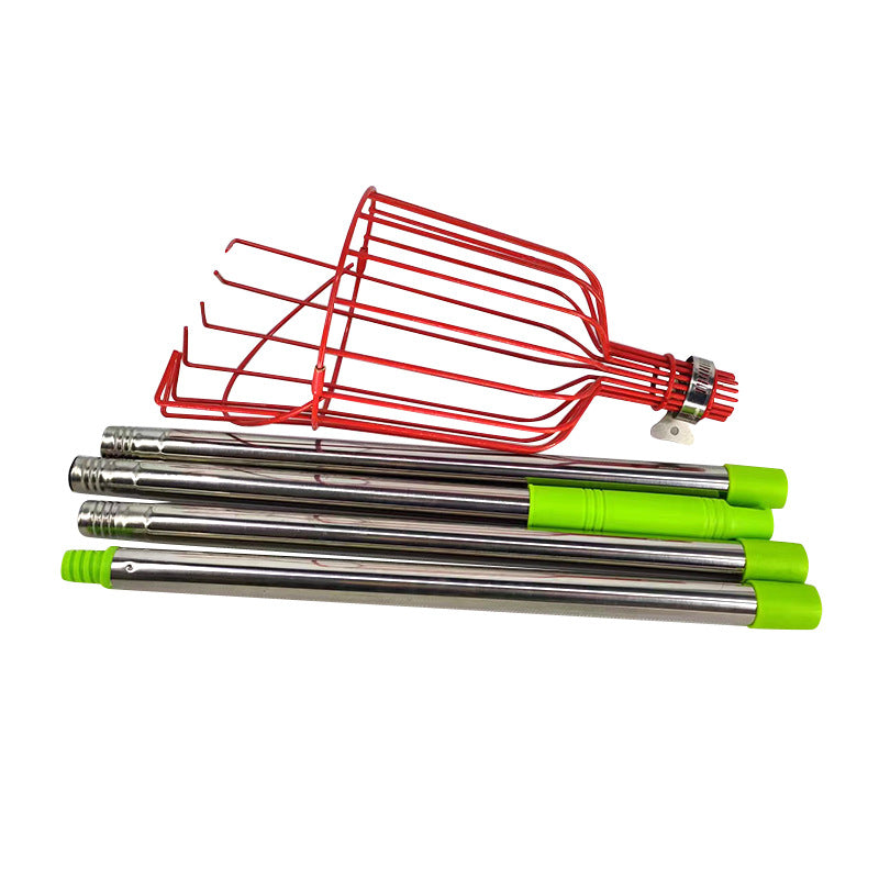 Teleskop Obstpflücker Hochreichweite Früchtepflücker Garten Obsternte Werkzeug