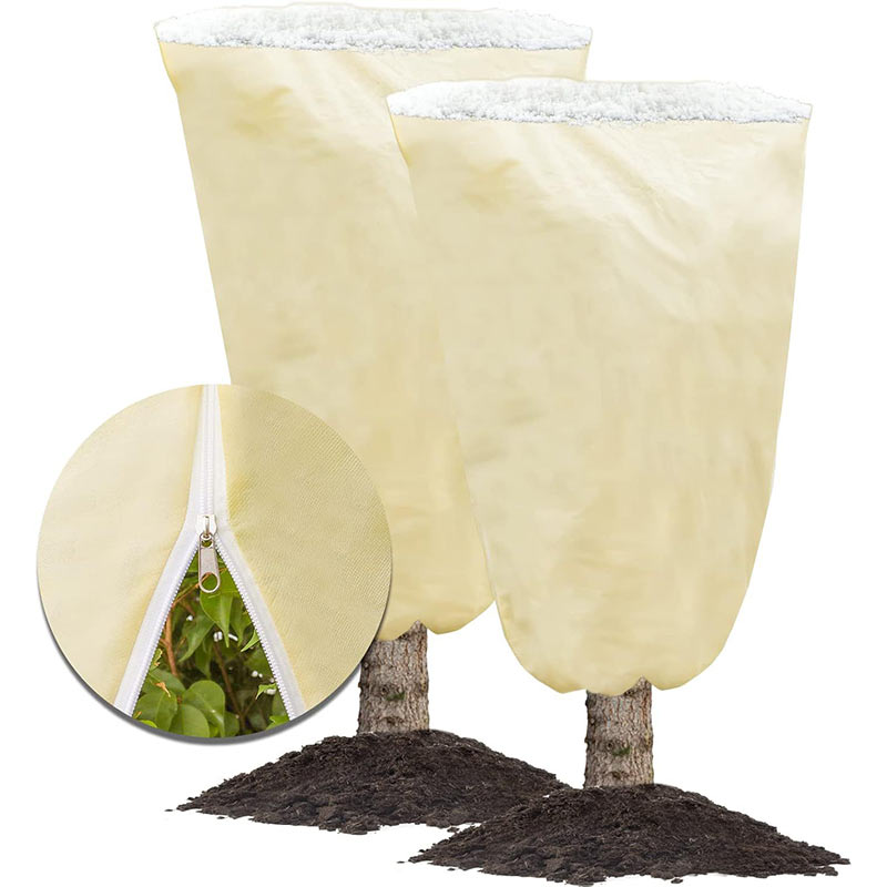 Verdicktes Pflanzen-Winterschutzcover – Frostschutz & Windschutz für Jungpflanzen, Bäume & Obstpflanzen
