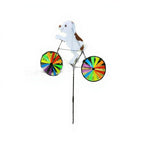 Tier Fahrrad Windrad Kinder 3D Outdoor Windspiel Garten Kindergarten Deko Windmühle