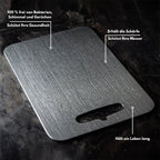 TitanX Schneidebrett 100% Reintitan – Antibakteriell, Kratzfest & Langlebig