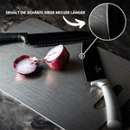 TitanX Schneidebrett 100% Reintitan – Antibakteriell, Kratzfest & Langlebig