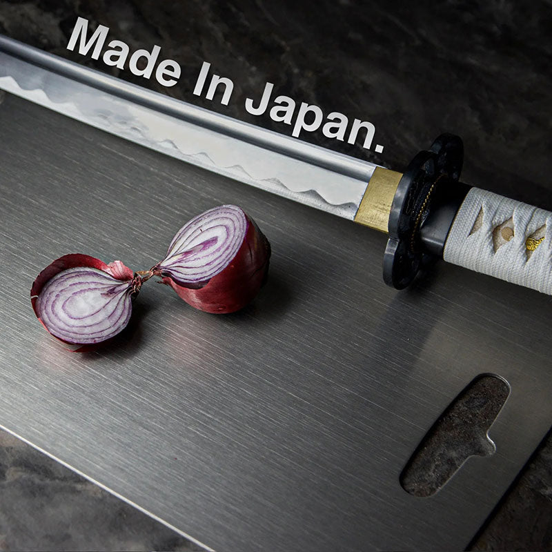 TitanX Schneidebrett 100% Reintitan – Antibakteriell, Kratzfest & Langlebig