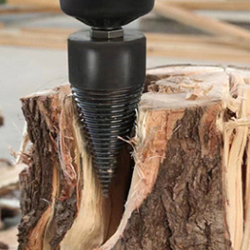 Tragbarer Holzspaltbohrer – Effizientes Werkzeug zum mühelosen Holzschneiden