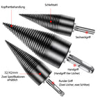 Tragbarer Holzspaltbohrer – Effizientes Werkzeug zum mühelosen Holzschneiden