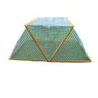 Transparente Frostschutz Pflanzenhaube Faltbares Gewächshaus Zelt für Garten und Pflanzenpflege