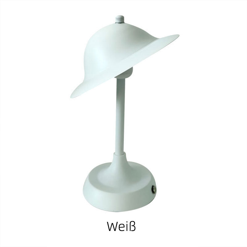 USB wiederaufladbare Touch Tischlampe mit Schiebedesign dreifarbiges Licht LED Nachttischlampe