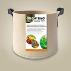 Verstärkte Filz Grow Bags Atmungsaktive Pflanzsäcke Aus Vlies Für Gemüse Obstbaum Und Garten