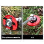 Vielseitiger Trimmerkopf für alle Bedingungen – Für Nass- und Trockenflächen geeignet