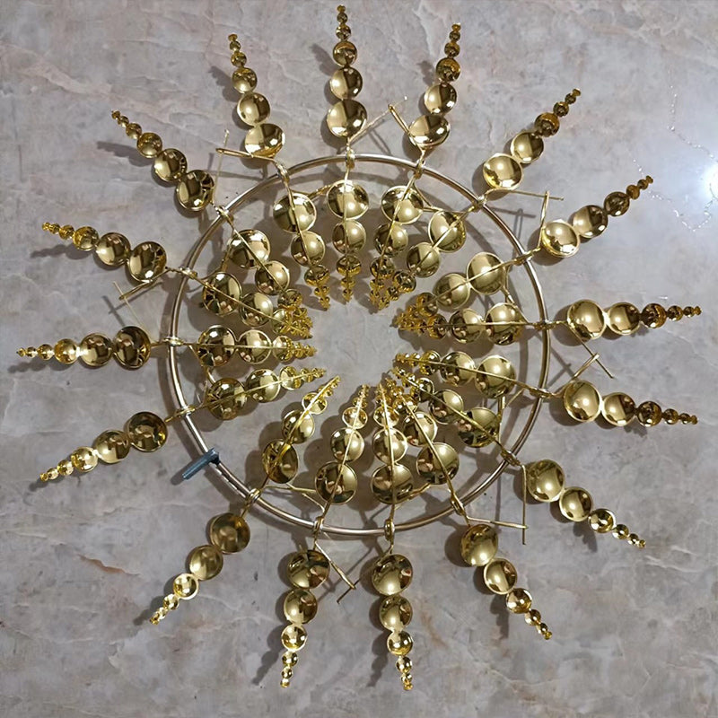 Vintage Eisen Windmühle – Windspiel Dekoration für Garten und Hof im Freien