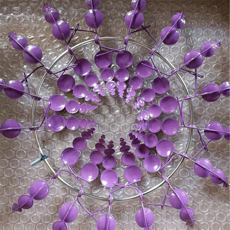 Vintage Eisen Windmühle – Windspiel Dekoration für Garten und Hof im Freien