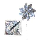 Vogelscheuche Windrad – Reflektierendes Abwehrgerät gegen Vögel mit Laser-Effekt