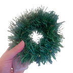 Weihnachts-Lichtergirlande aus Rattan – DIY Wand- & Fensterdekoration