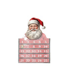 Weihnachtsmann Holz Adventskalender Weihnachtsdekoration Weihnachtsgeschenk Festliche Deko