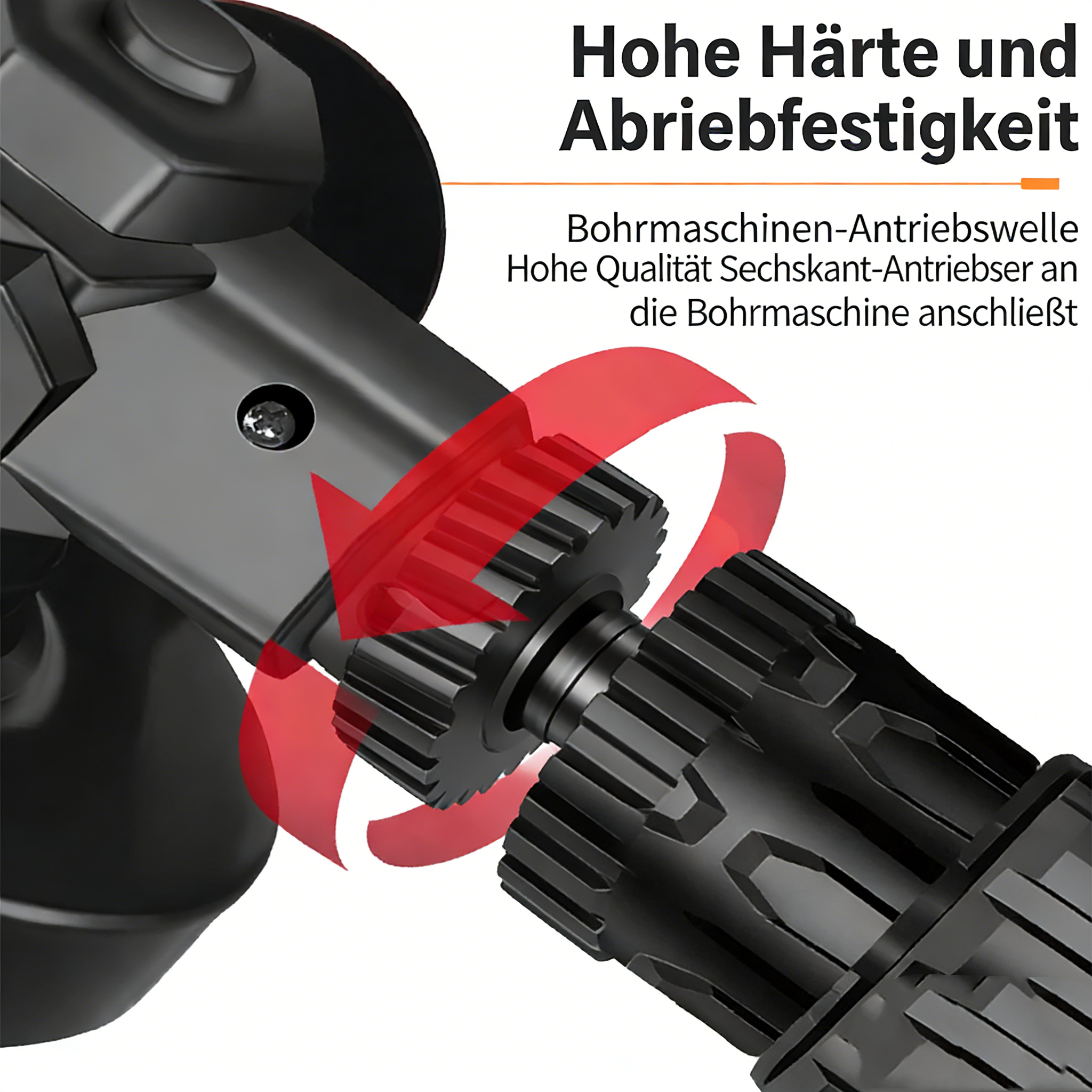 Winkelschleifer-Adapter für Bohrmaschinen – Multifunktionaler Umbausatz für Handbohrmaschine – Umrüstset zum Trennen & Schleifen – Inkl. Schutzhaube & Handgriff
