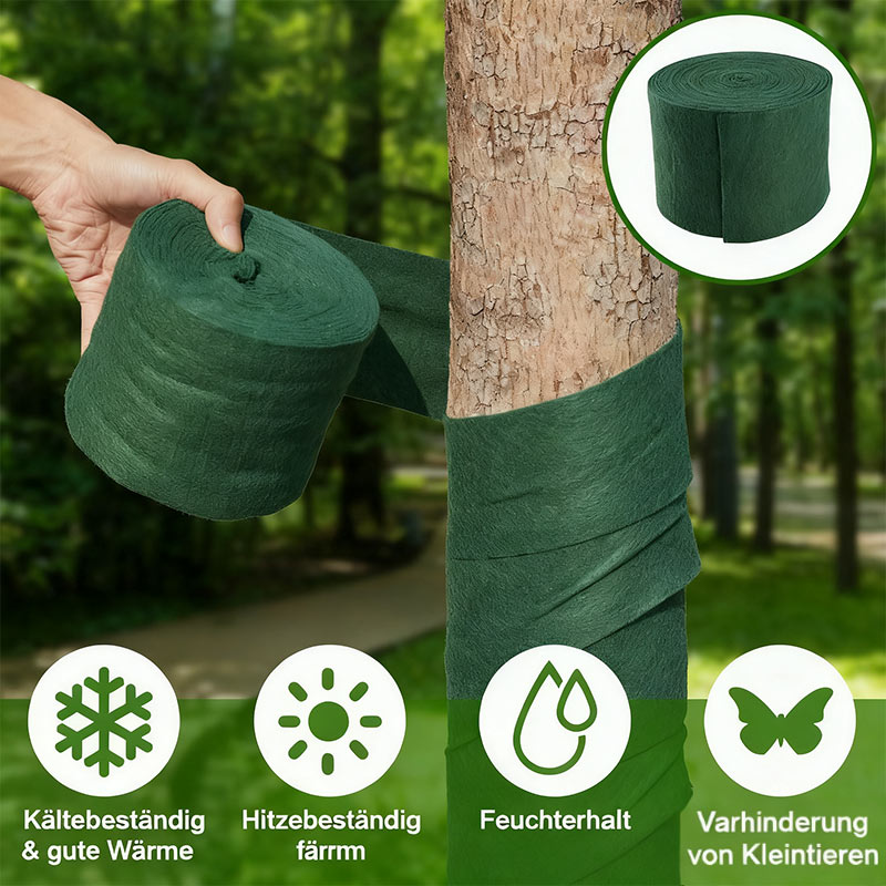 Winter Pflanzen Schutzvlies – Dickes Frostschutz Vlies für Bäume & Sträucher, UV-beständig & Kälteschutz