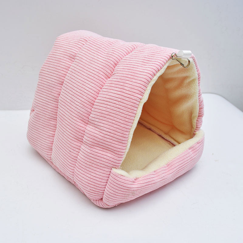 Winter Vogelbett – Dick gefütterte Papageienhöhle für Wohlige Wärme in der kalten Jahreszeit