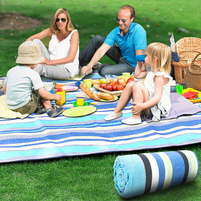 2M*3M Picknickdecke Wasserdicht & Isoliert – Große Strandmatte für Outdoor & Camping – Faltbar mit Tragegriff – Sandfest